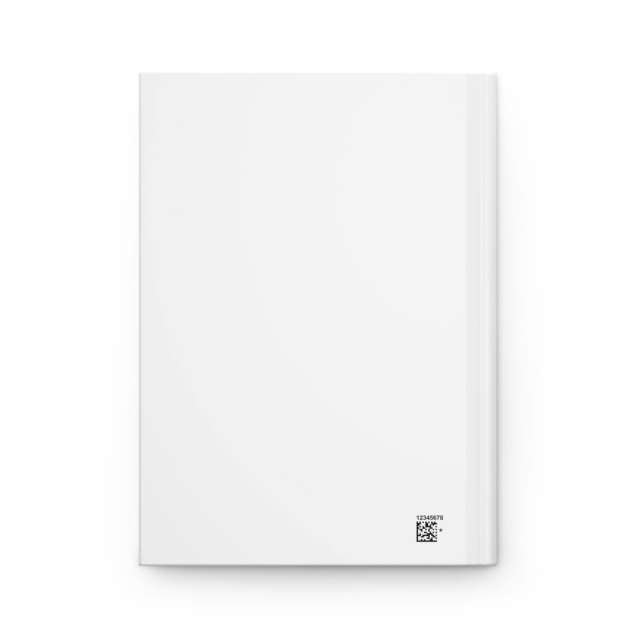 Daily Journal Hardcover — Cute Raccoon Holding Heart Notebook (Print It Your Way)